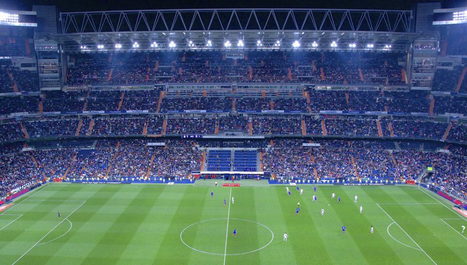 European football stadium